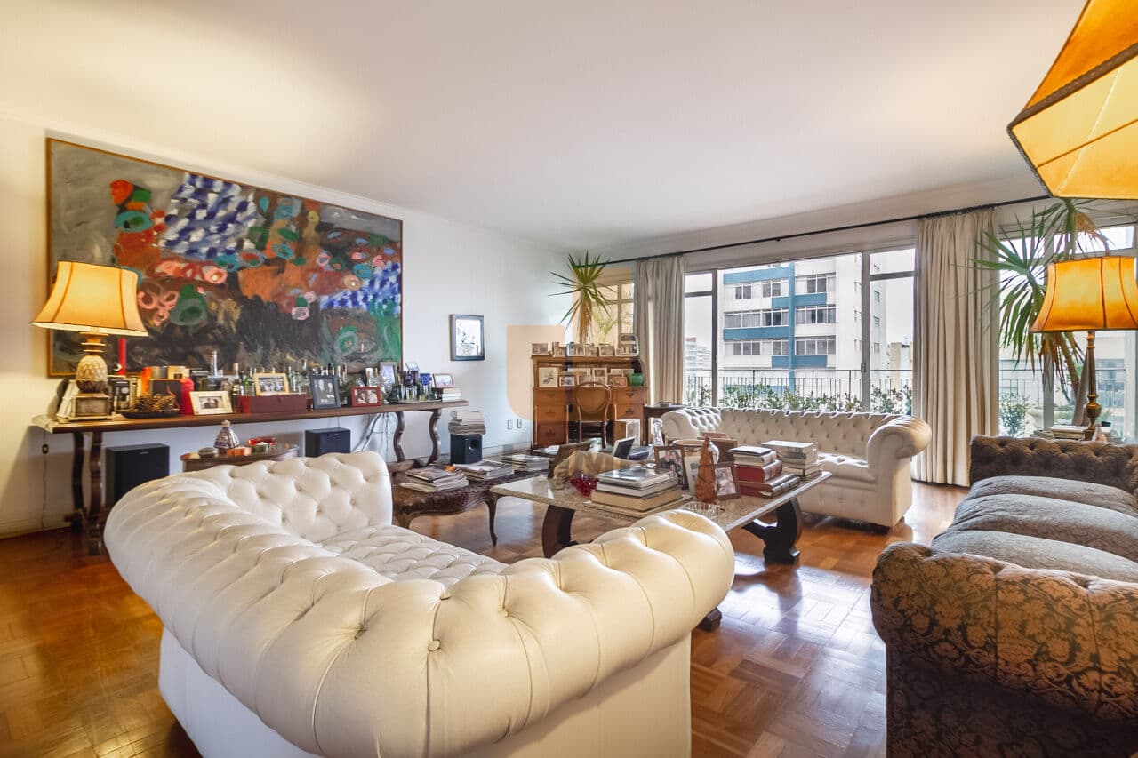 Apartamento de 4 dormitórios na R SERGIPE — Higienópolis, São Paulo
