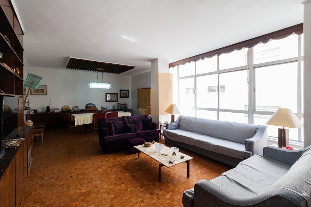 Apartamento de 4 dormitórios na R DOUTOR ALBUQUERQUE LINS — Higienópolis, São Paulo