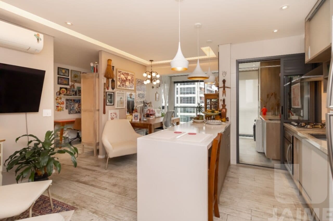 Apartamento de 1 dormitório na R Capote Valente — Pinheiros, São Paulo