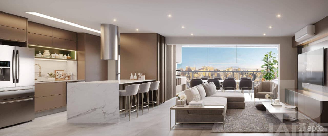 Apartamento de 3 dormitórios na R Arnaldo José Pacífico — Barra Funda, São Paulo