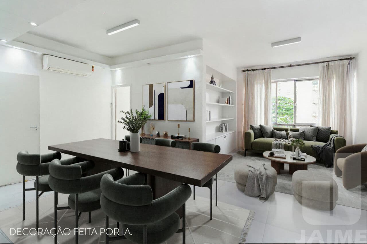 Apartamento de 3 dormitórios na AV ANGÉLICA — Higienópolis, São Paulo