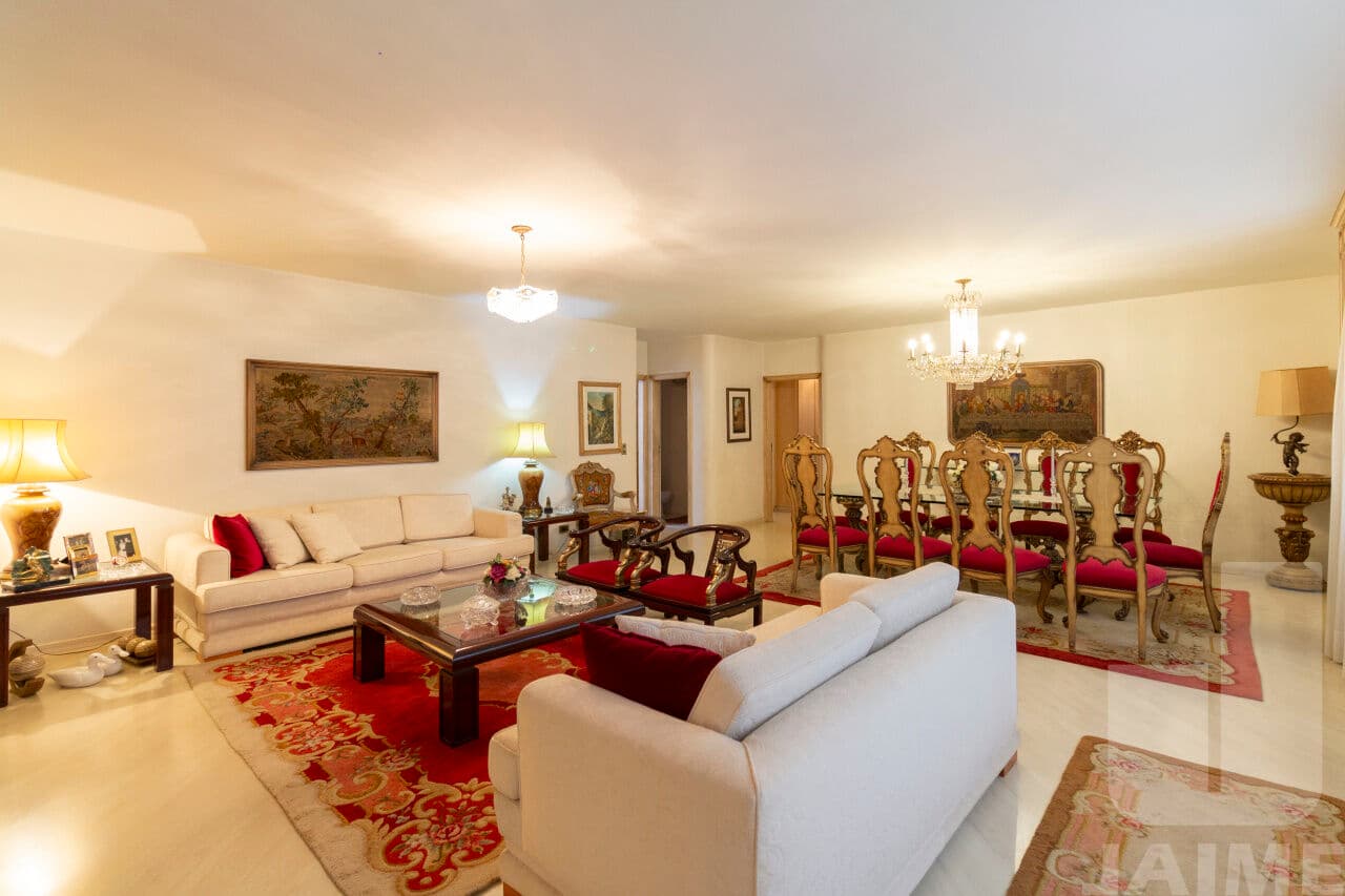 Apartamento de 4 dormitórios na R São Vicente de Paula — Higienópolis, São Paulo